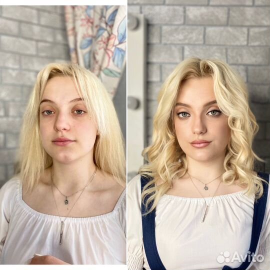 Макияж и прическа