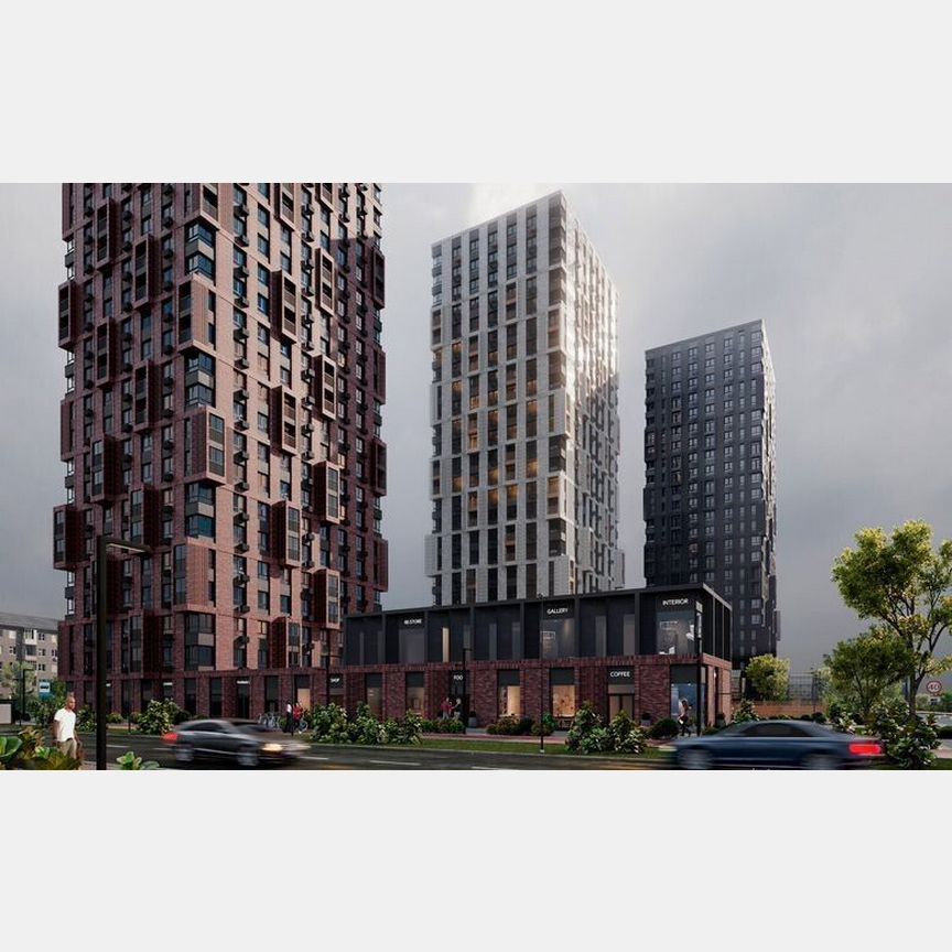 2-к. квартира, 53 м², 17/24 эт.