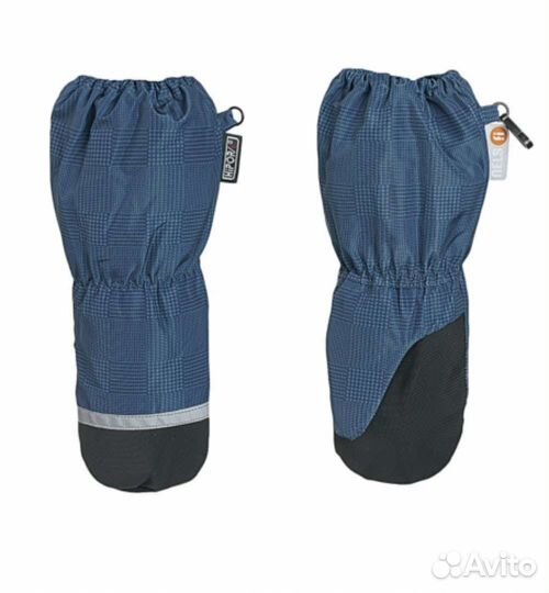 Зимние тёплые краги варежки на меху nels