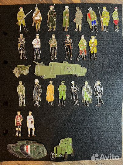 Знаки war pins белая гвардия