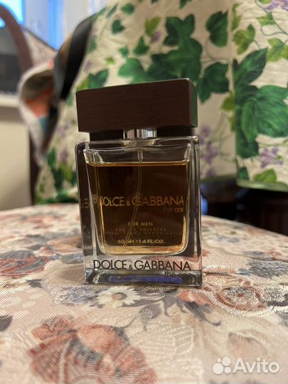 Мужская туалетная вода dolce gabbana