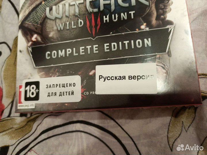 Запечатанный Ведьмак 3 Полное издание Nintendo