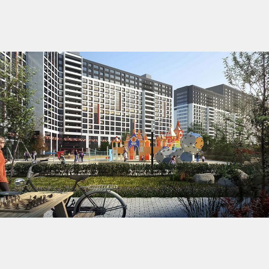 3-к. квартира, 76,9 м², 3/16 эт.