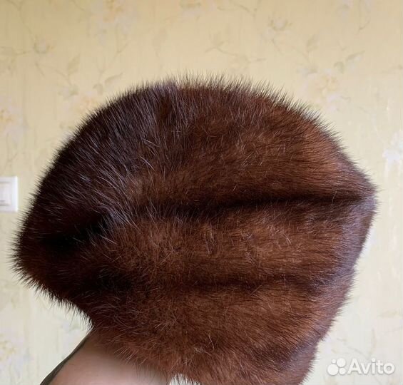 Шапка норковая женская