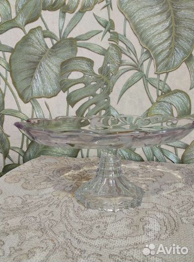 Ваза для фруктов богемия