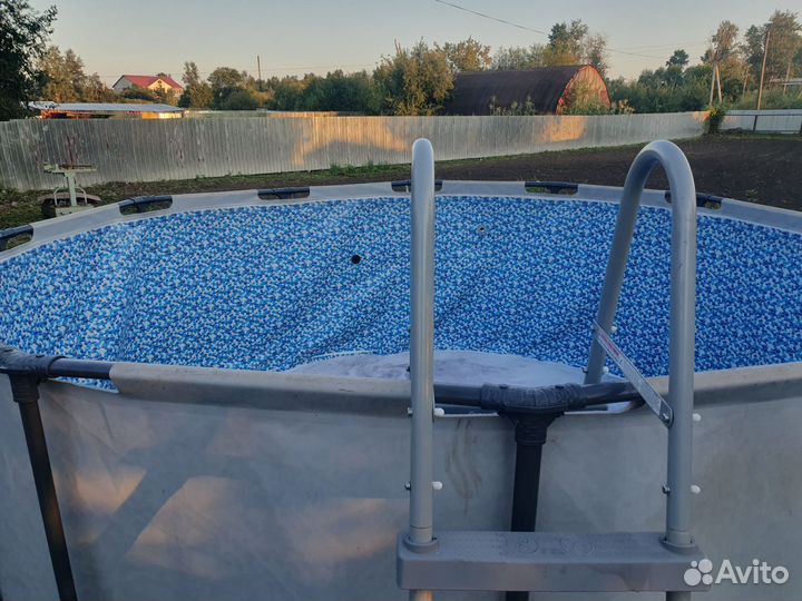 Каркасный бассейн 366 на 122