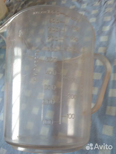 Посуда пластиковая мерные кружки