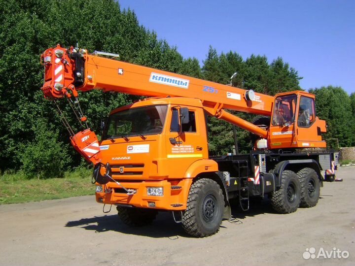 Аренда, услуги автокрана 25 тонн(вездеход,шоссейни