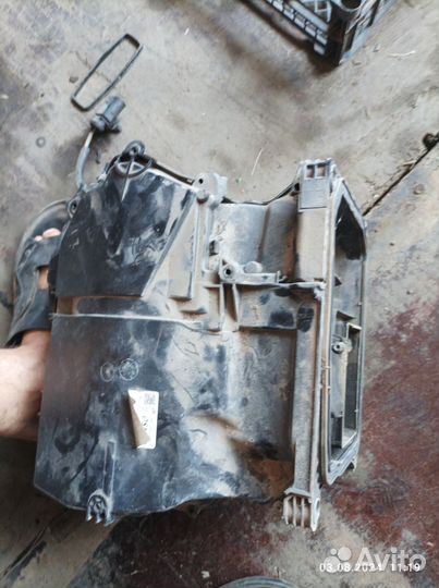 Моторчик печки в сборе Ауди А6 С6