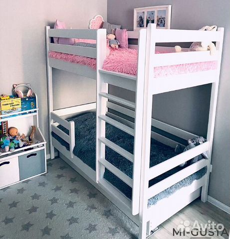 Двухэтажная кровать детская