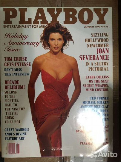 Журнал Playboy 1990 январь