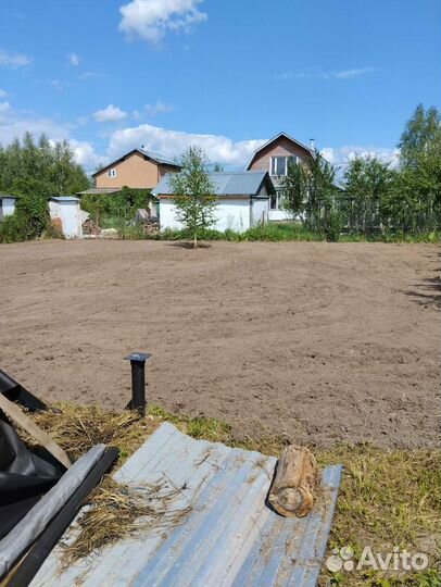 Вспашка земли