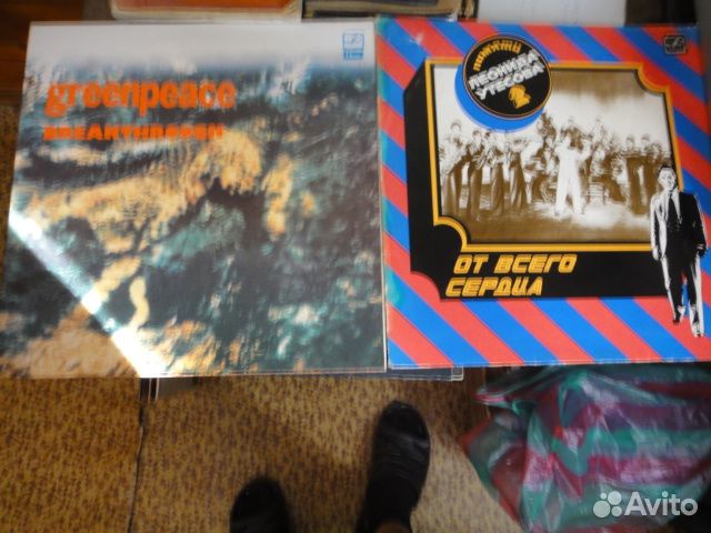 Виниловые пластинки рок