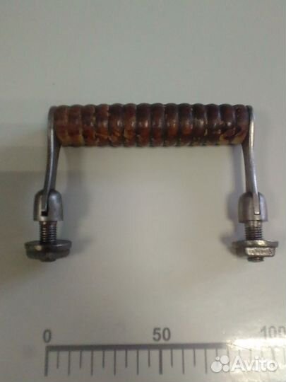 Старинная ручка от ящика швейной машины и замок