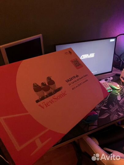 Монитор viewsonic 24 75гц full hd