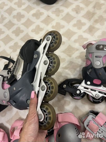 Детские ролики и защита