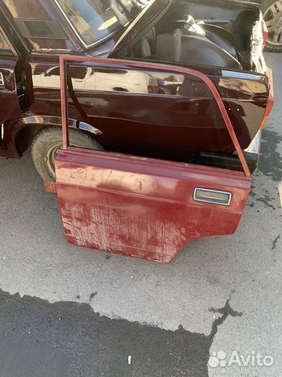 Дверь задняя Левая Ваз 2107