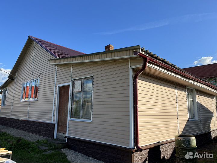 Фасадные работы отделка сайдингом