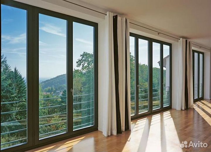 Алюминиевые окна и двери