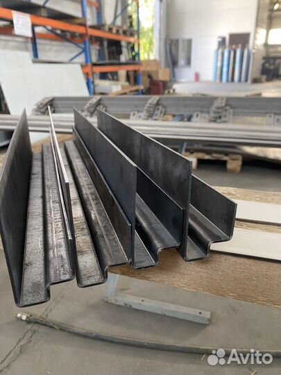 Изготовление уголка и швеллера до 3 м длинной