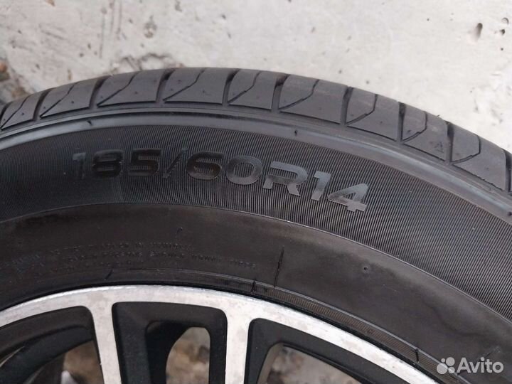 Литые диски r14в сборе с резиной