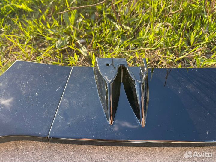 Сплиттер переднего бампера на Audi A7