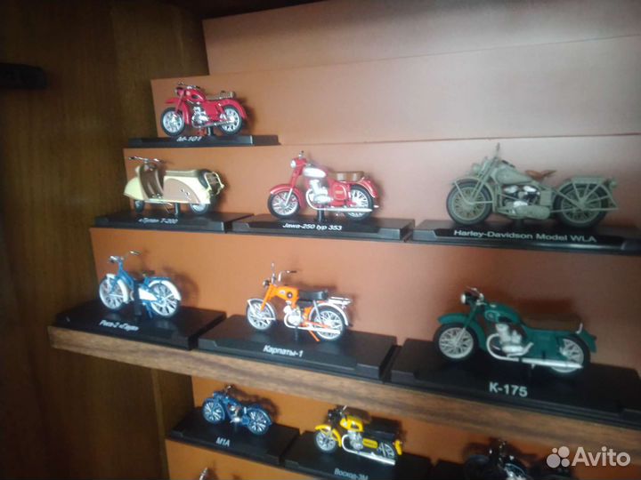 Коллекция мотоциклов 1:24