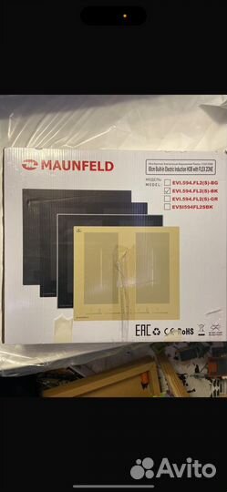 Индукционая варочная панель maunfeld