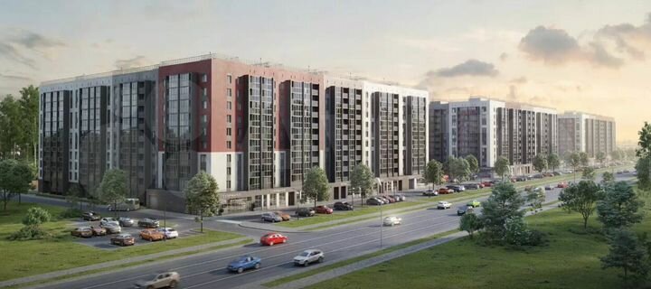 4-к. квартира, 71,6 м², 1/10 эт.