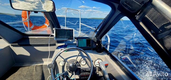 Лодка King Fisher kf 560 мотор suzuki 140 прицеп