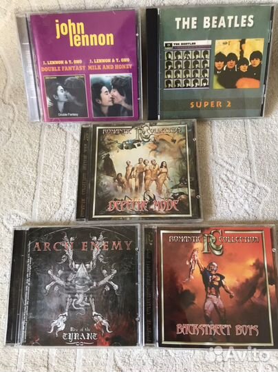 CD диски, музыкальные