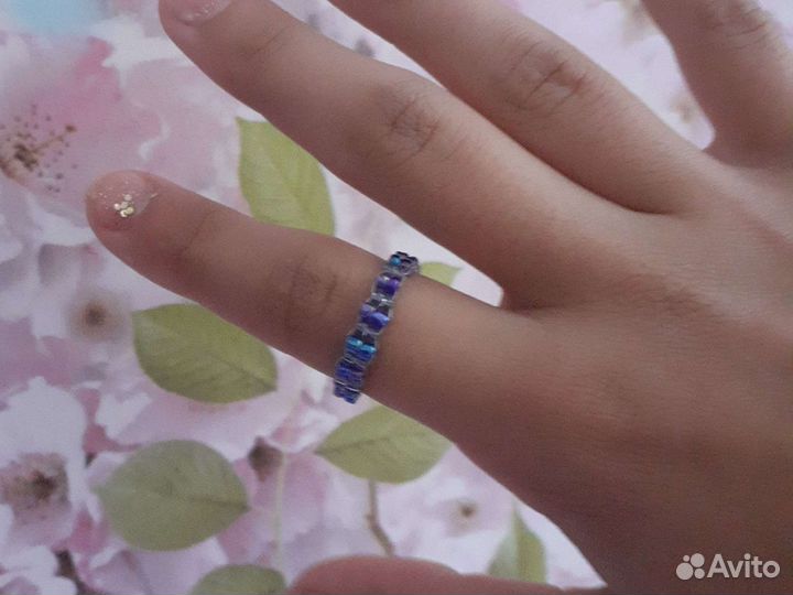 Колечки из бисера