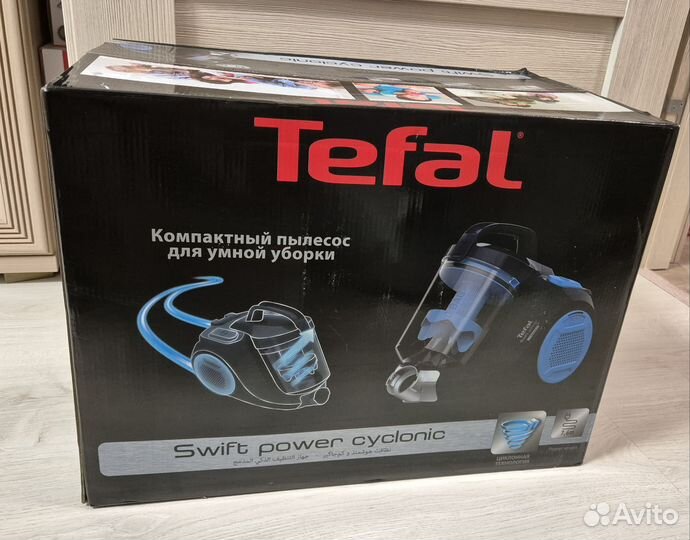 Новый пылесос Tefal Swift Power Cyclonyc TW2971EA