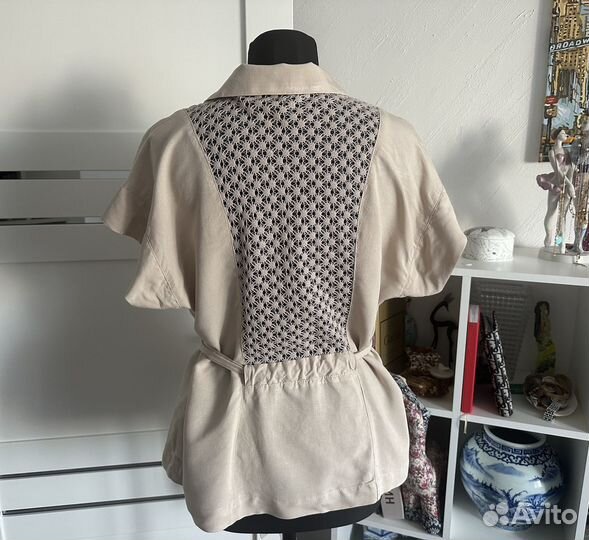 Блузка пиджак женская летняя 50/52 Франция