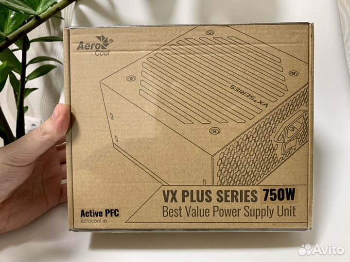 Новый 750W Aerocool VX Plus + чек, гарантия