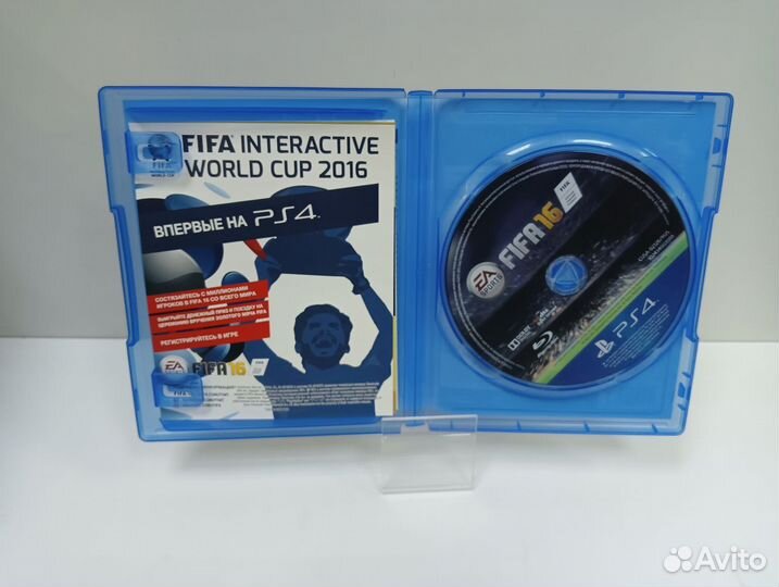 Игровые диски. Sony Playstation 4 FIFA 16