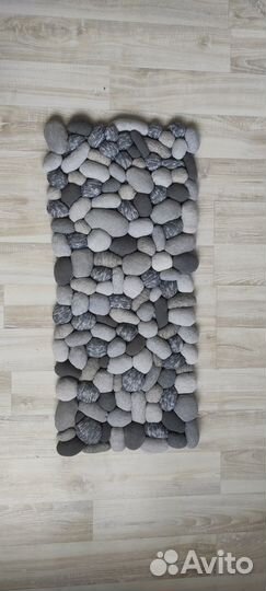 Коврик из текстильной гальки
