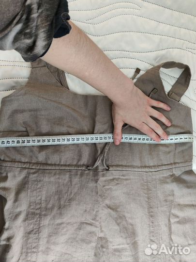 Льняное платье в средневековом стиле 46