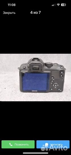 Беззеркальный фотоаппарат Samsung NX 11