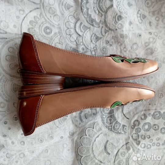 Балетки женские Италия новые 36 кожа