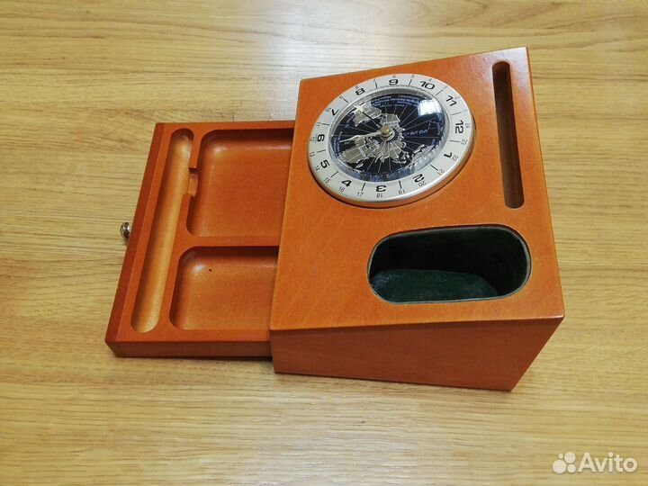 Органайзер деревянный настольный для канцелярии