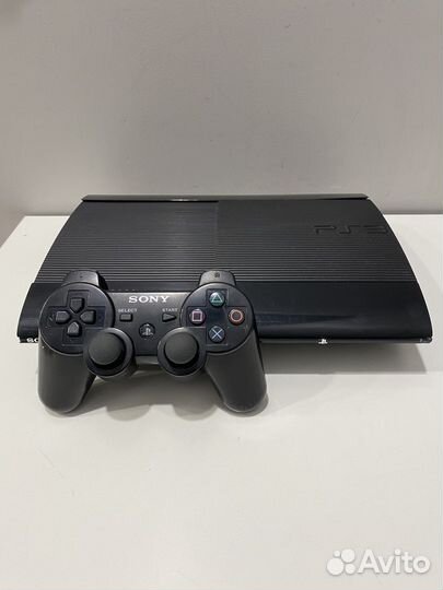 Sony PS3 super slim 500gb прошитая