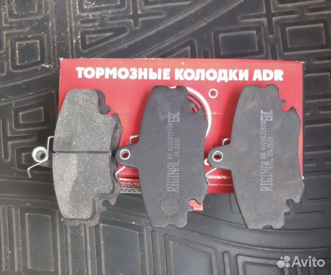 Тормозные колодки renault logan