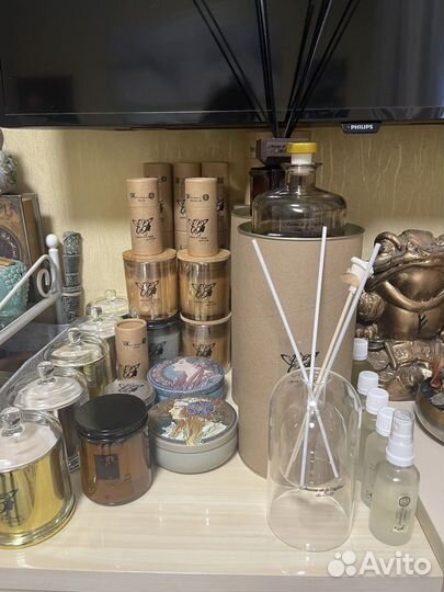 Ароматическая свеча ручной работы