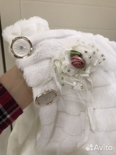 Шубка- болеро для девочки