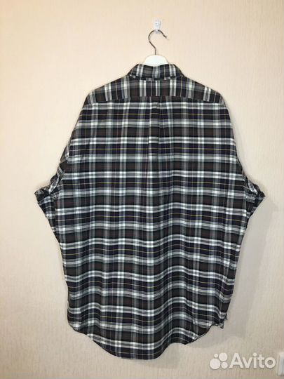 Винтажная фланелевая рубашка Polo Ralph Lauren