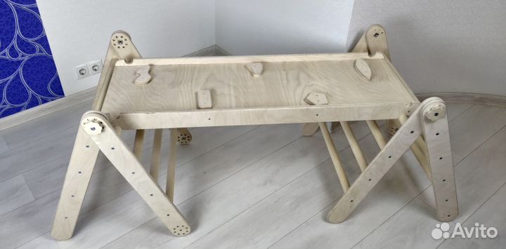 Треугольник Пиклер с горкой детский спорткомлекс