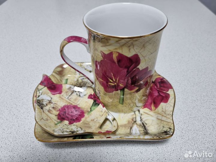 Чайная пара фарфор LanSwel England