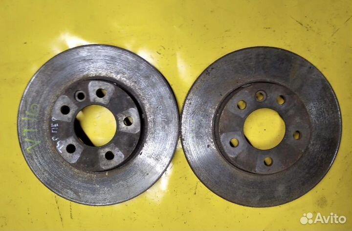 Диски тормозные передние Фольксваген Туарег 1