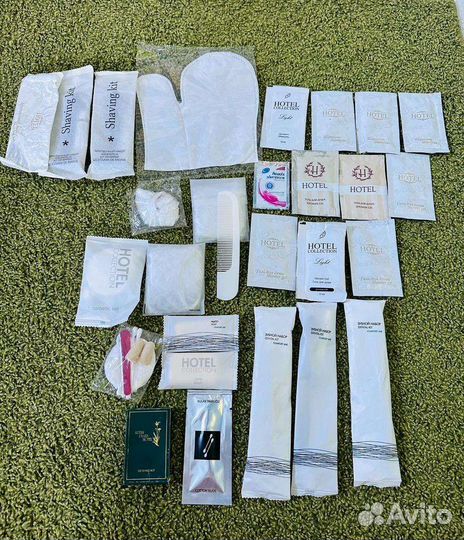 Дорожный набор косметики шампунь гель мыло зубная